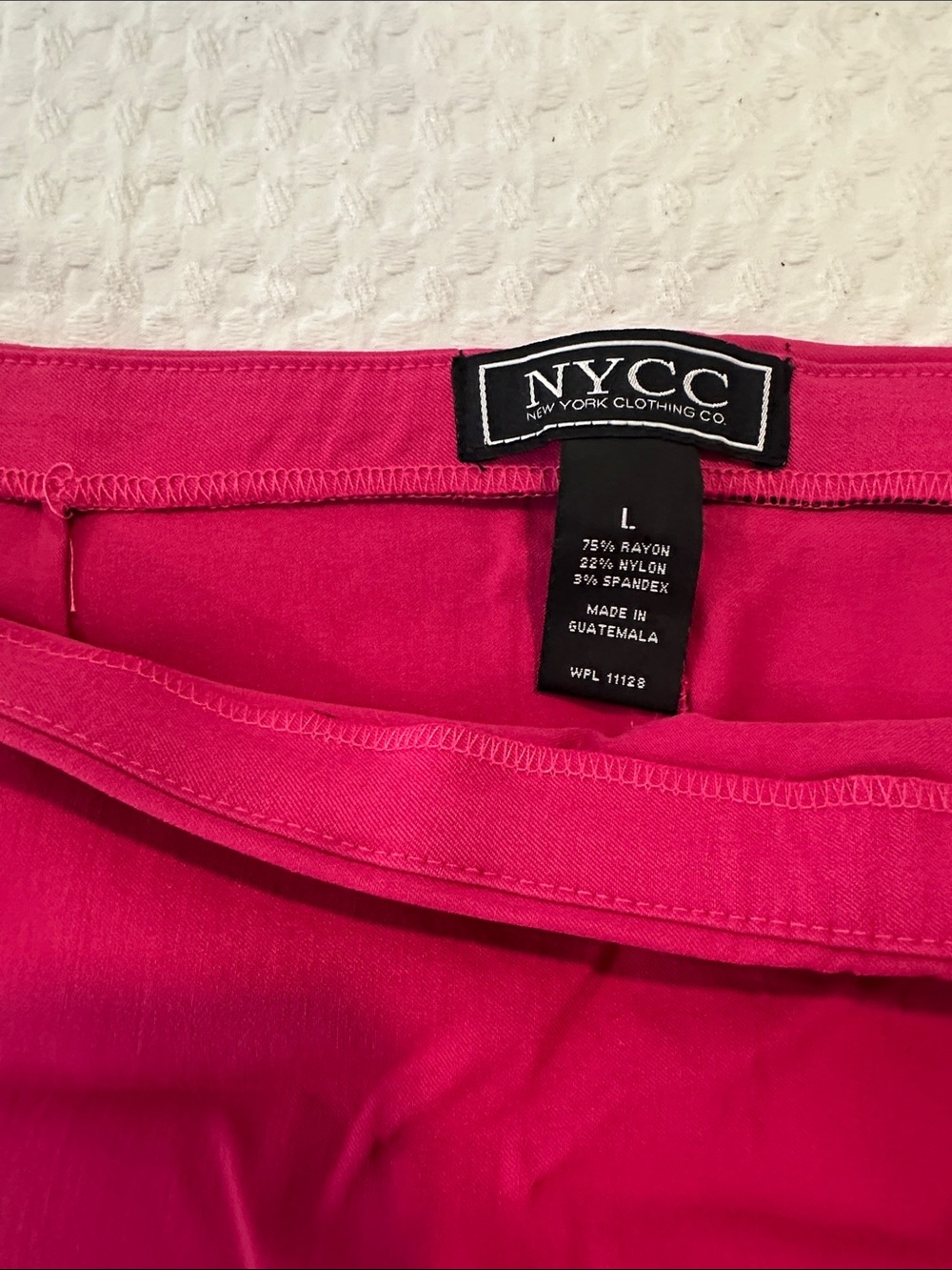 NYC Bright Hot Pink Women's Jeggings